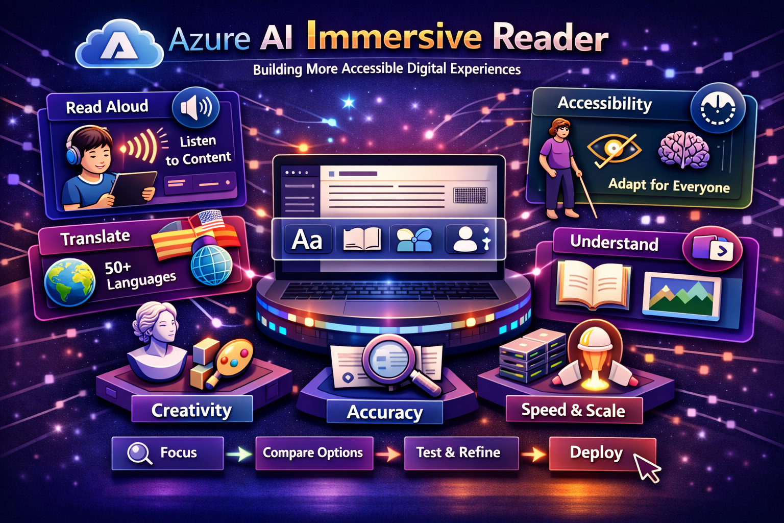 Azure AI Immersive Reader Building More Accessible Digital Experiences